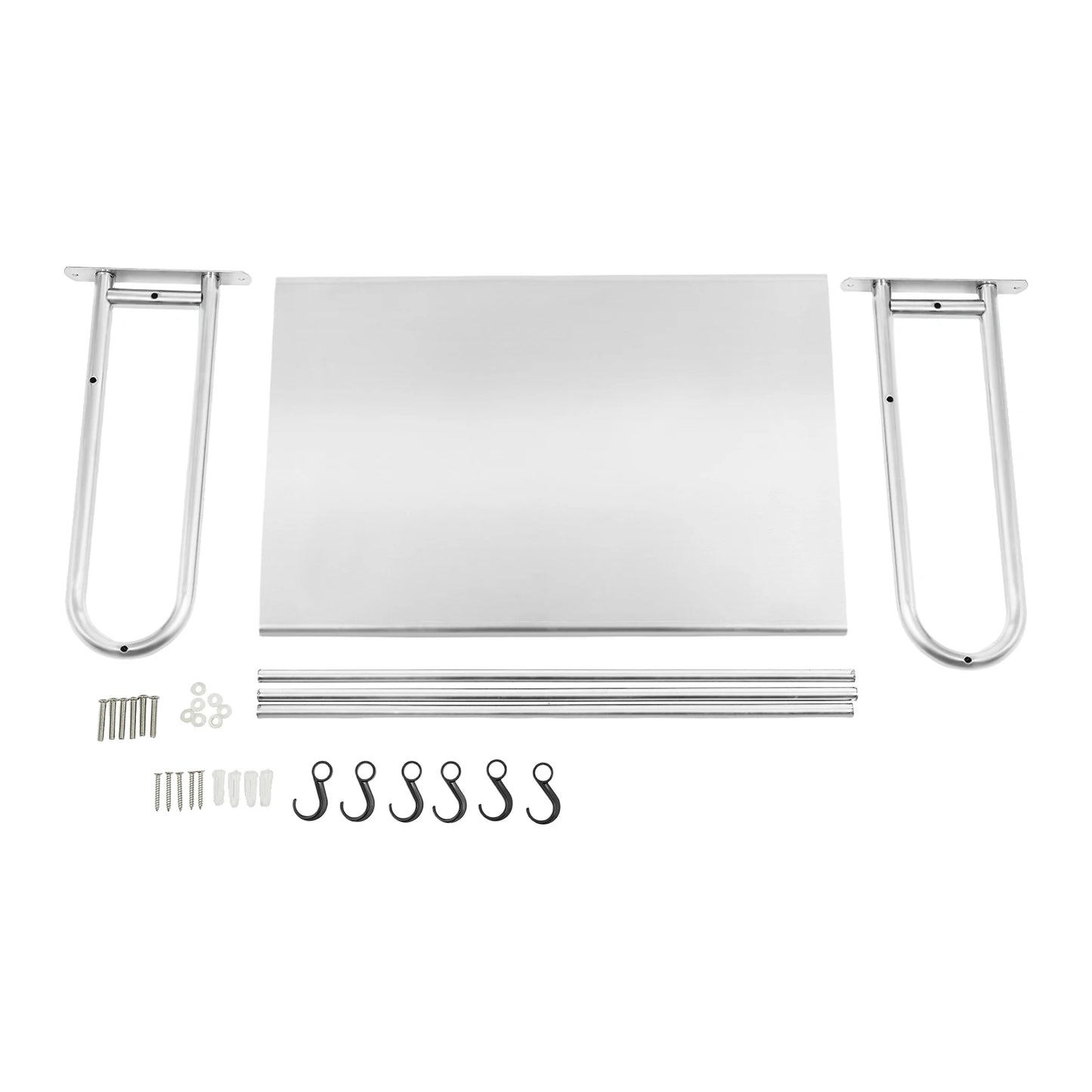 Hign Concerned Wall Mounted Microwave Shelf For Kitchen
