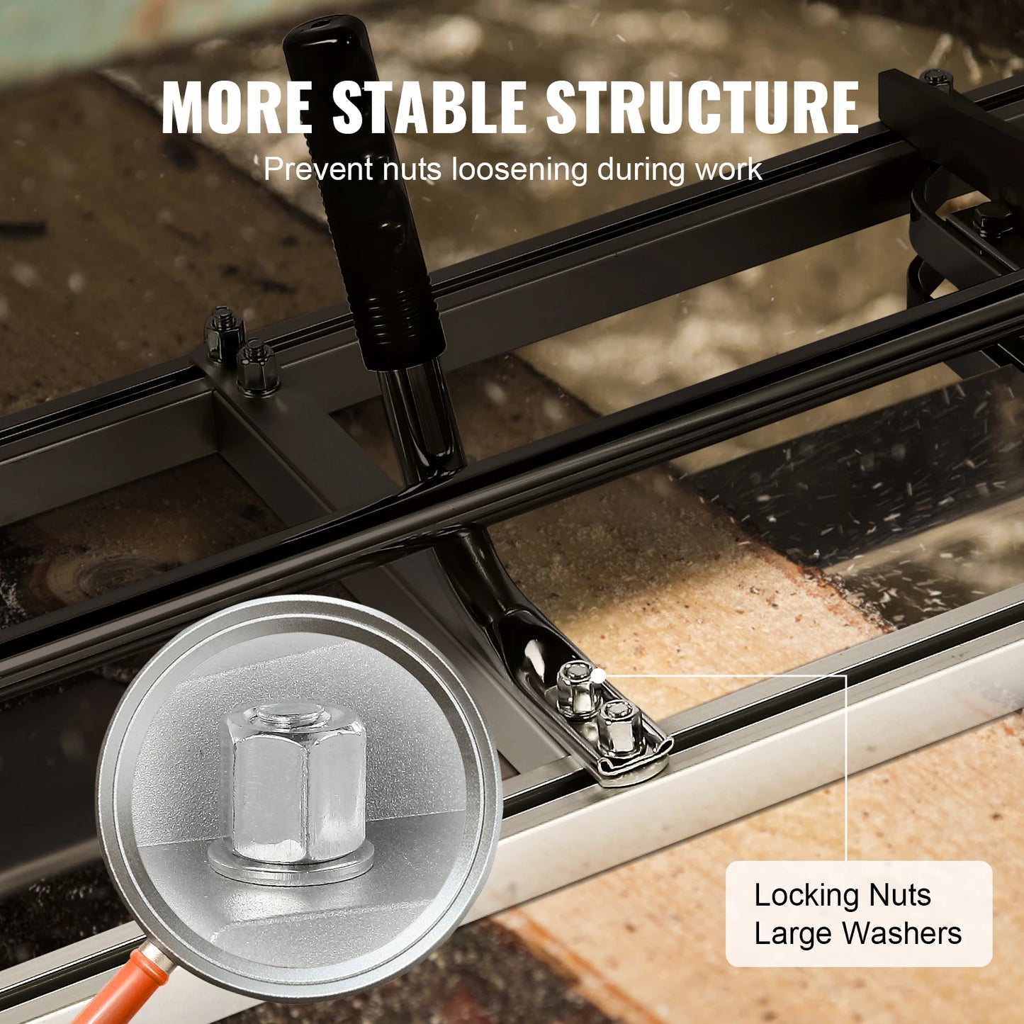 SucceBuy Chainsaw Mill Portable Planking Sawmill Aluminum