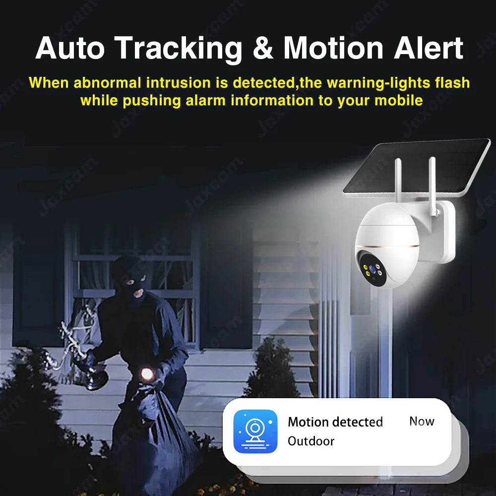 EseeCloud App 5MP 4G Solar Camera Battery Power waterproof Outdoor Security Camera Motion Detection Color Night Vision IP Camera
