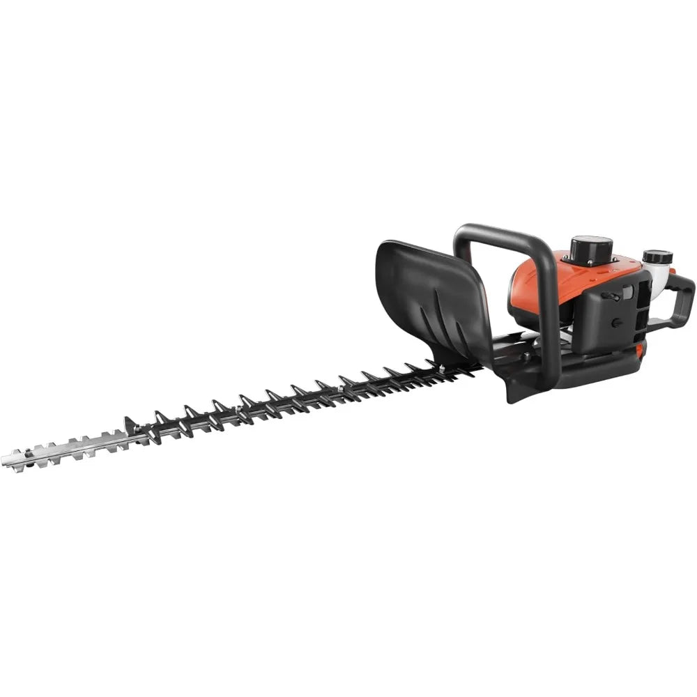 2 Cycle Gas Hedge Trimmer, 24-Inch 42cc Dual Sided Blade,Lightweight Ideal for Trimming Shrubs and Bushes (Black)