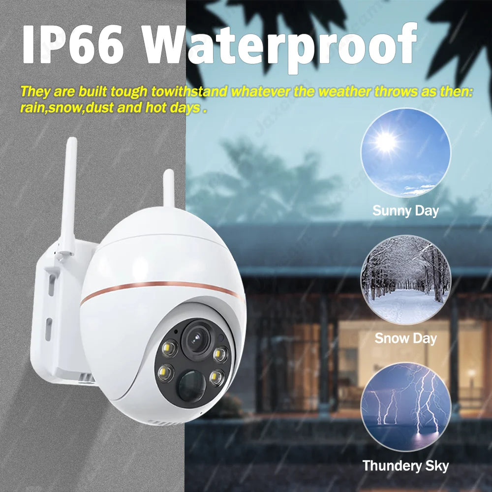 EseeCloud App 5MP 4G Solar Camera Battery Power waterproof Outdoor Security Camera Motion Detection Color Night Vision IP Camera