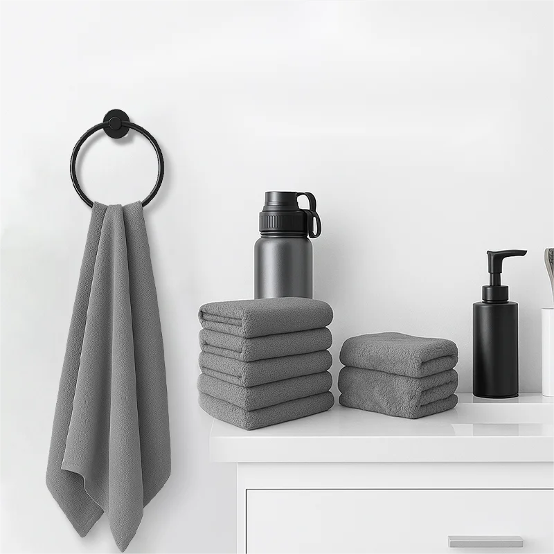 Hotel Cotton Towels Bamboo Fiber Absorbent Luxury Bath Sets