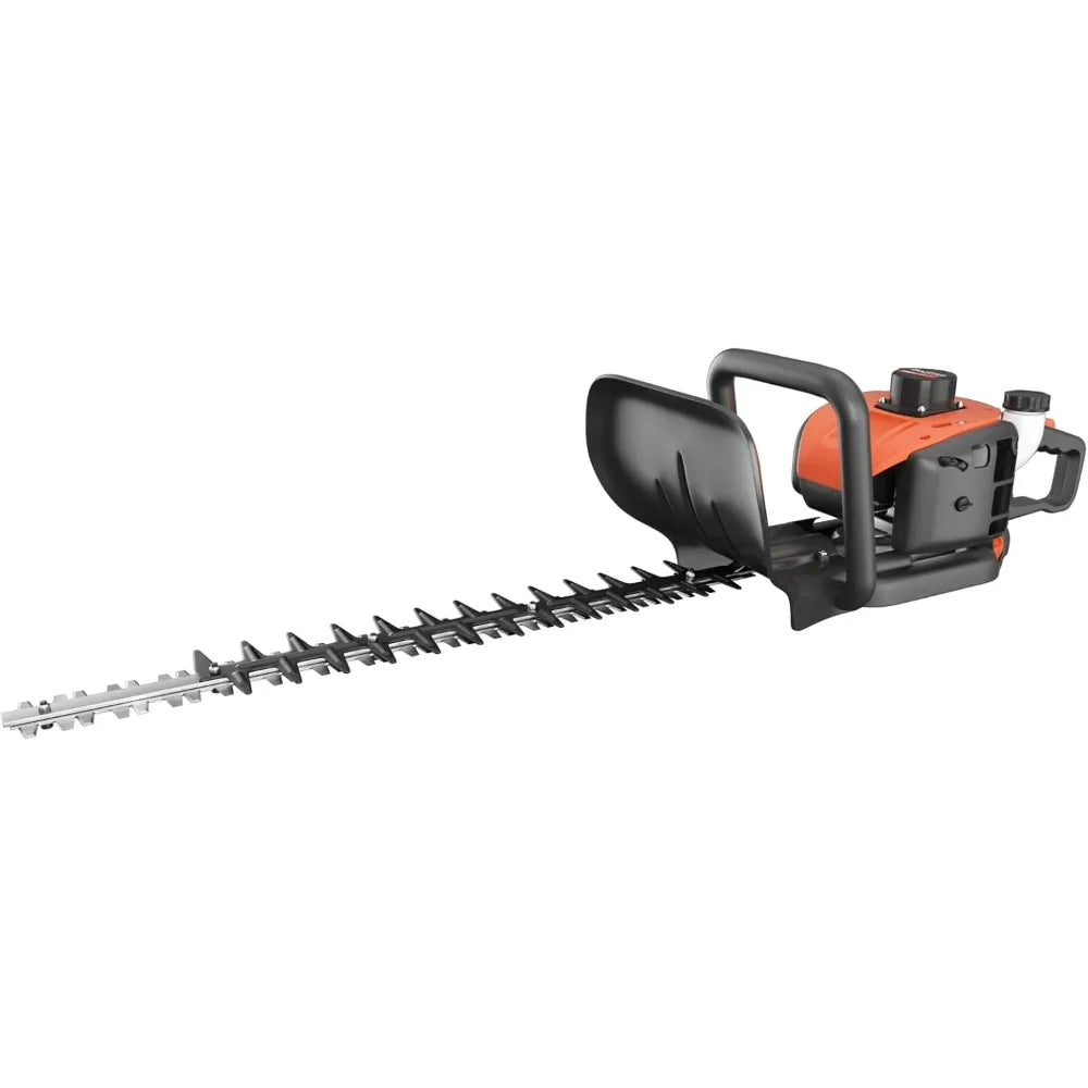 2 Cycle Gas Hedge Trimmer, 24-Inch 42cc Dual Sided Blade,Lightweight Ideal for Trimming Shrubs and Bushes (Black)