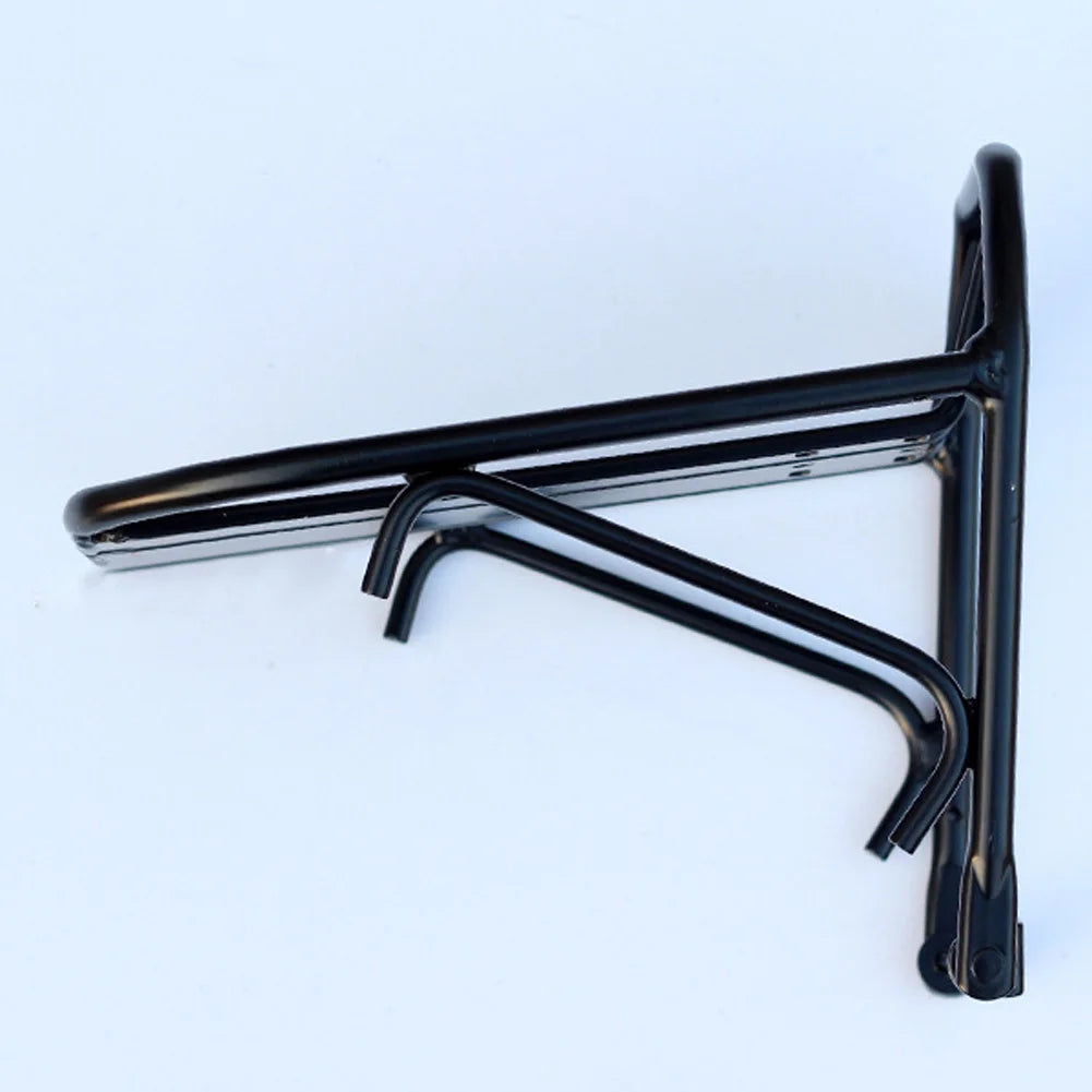 Aluminum Alloy Bike Front Rack for Pannier Cargo Support