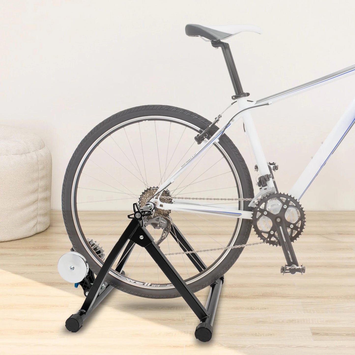 Bicycle Fluid Trainer Stand For 26-29 Inch Bikes