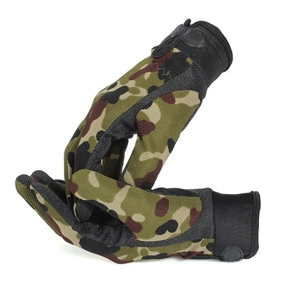 Tactical Cycling Gloves Unisex Full Finger Lightweight