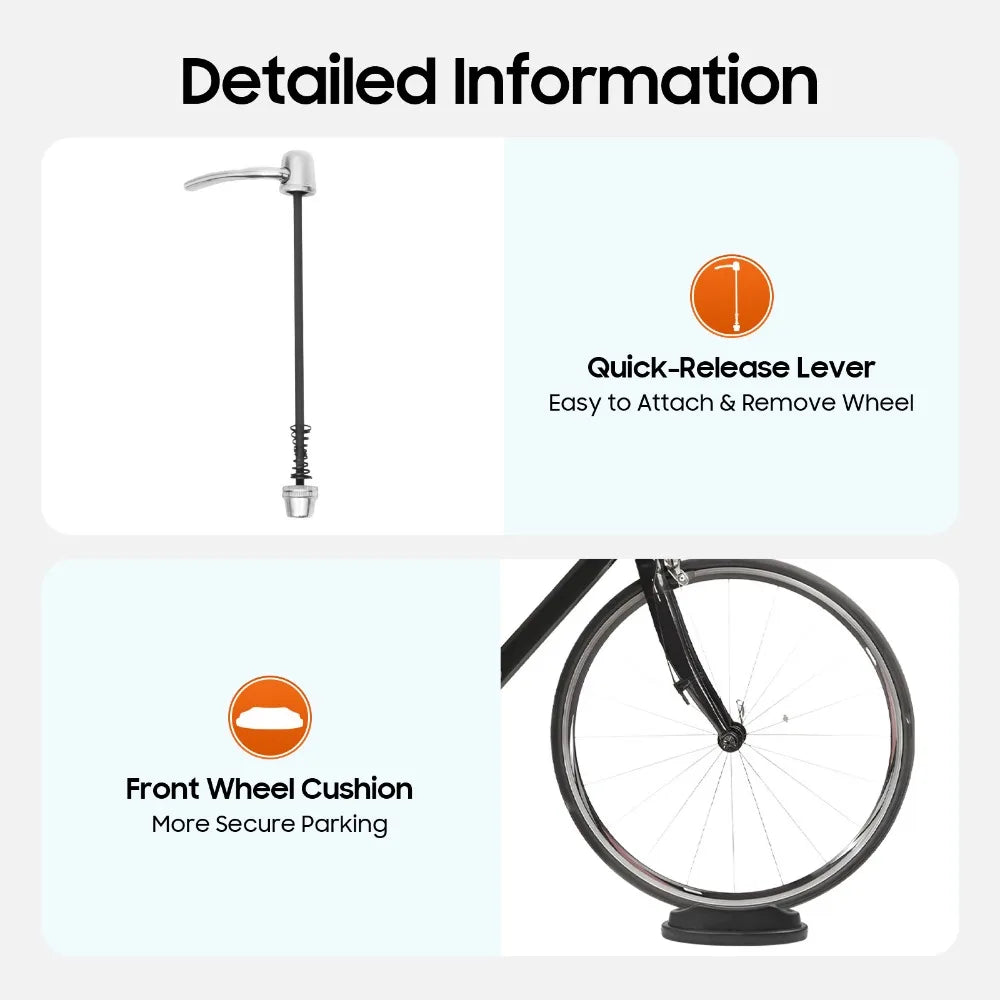 Indoor Bicycle Trainer Stand for 26-29 Inch Bikes