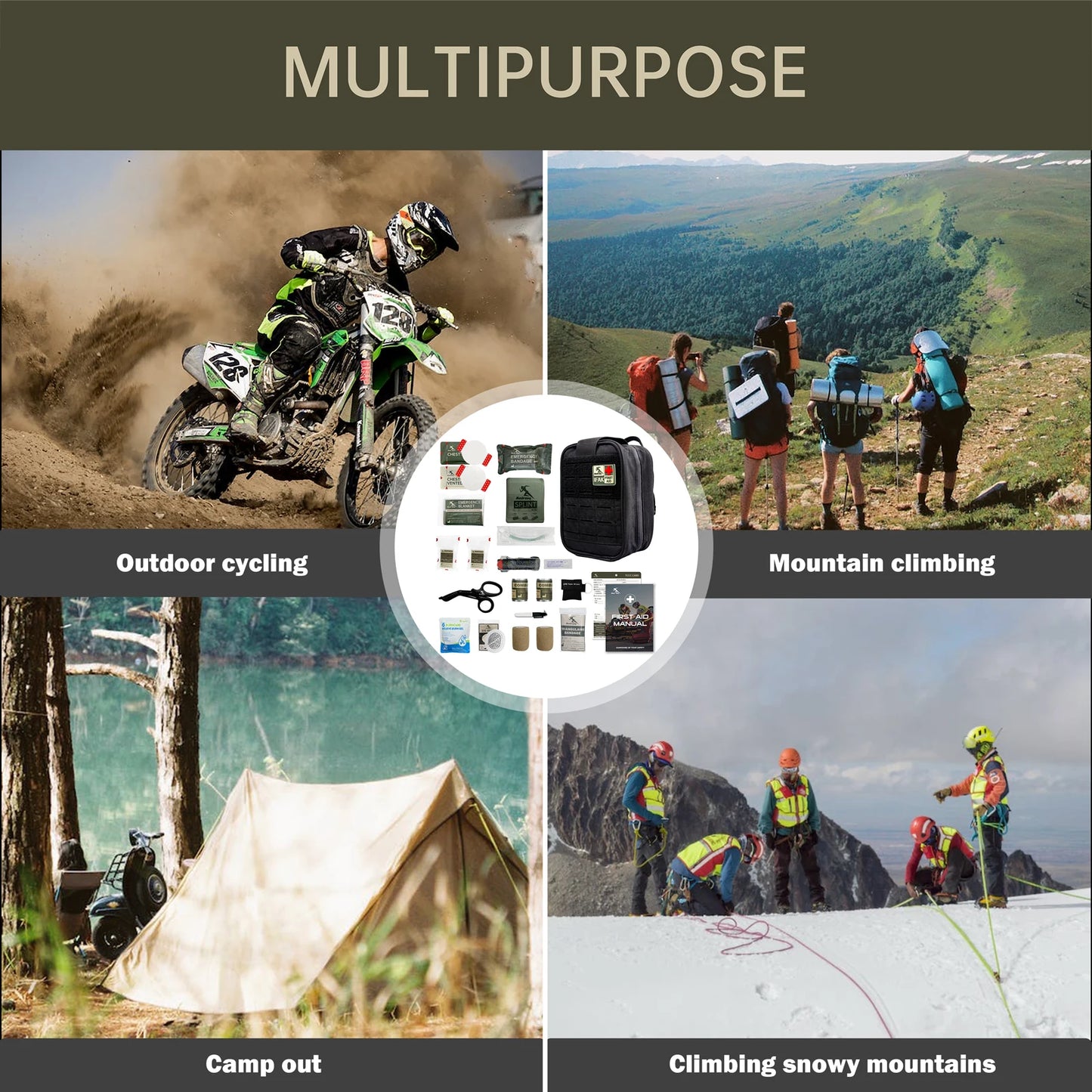 Medresq IFAK First Aid Kit Emergency Bleeding Control Gear