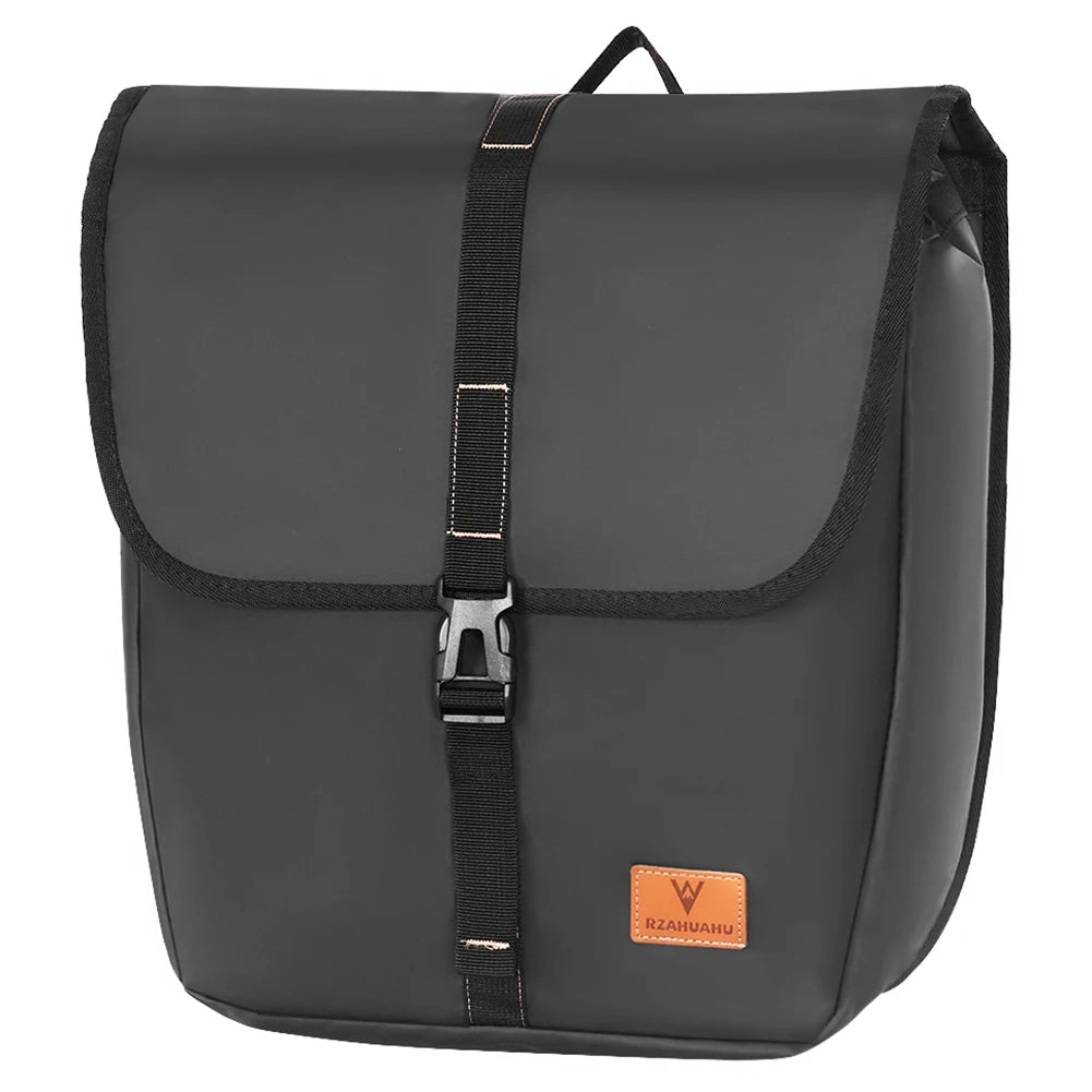 Bicycle Rear Seat Bag Large Capacity Trunk Pannier Bag Waterproof Rear Seat Panniers Pack with Handle for Outdoor Riding Travel