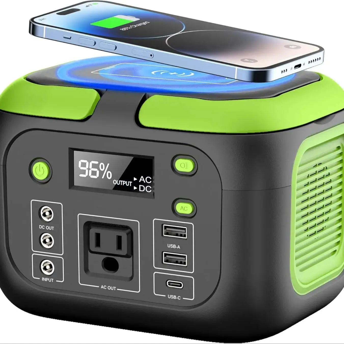 200W Portable Power Station Solar Generator for Camping