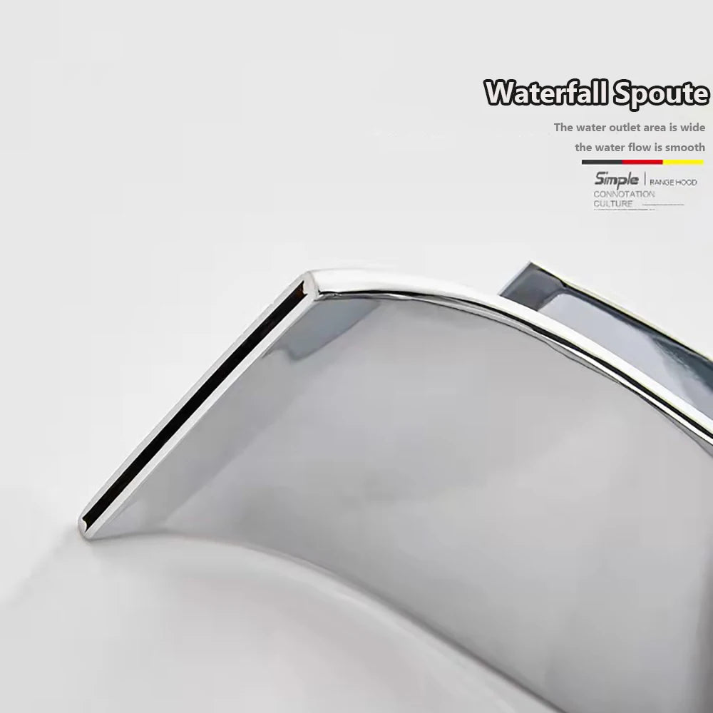 SAFLIHCAR Brass Single Hole Deck Mounted Basin Faucet