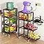 Hign-concerned Fruit Vegetable Storage Basket 5 Pullout