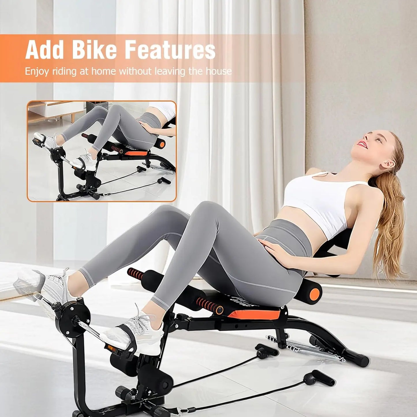 Hign-concerned Abdominal Workout Bench Core Trainer