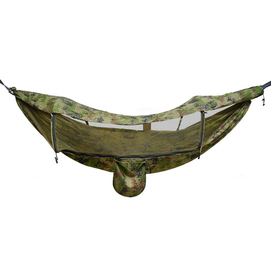 Portable Anti-Mosquito Camping Hammock for Outdoor Relaxation