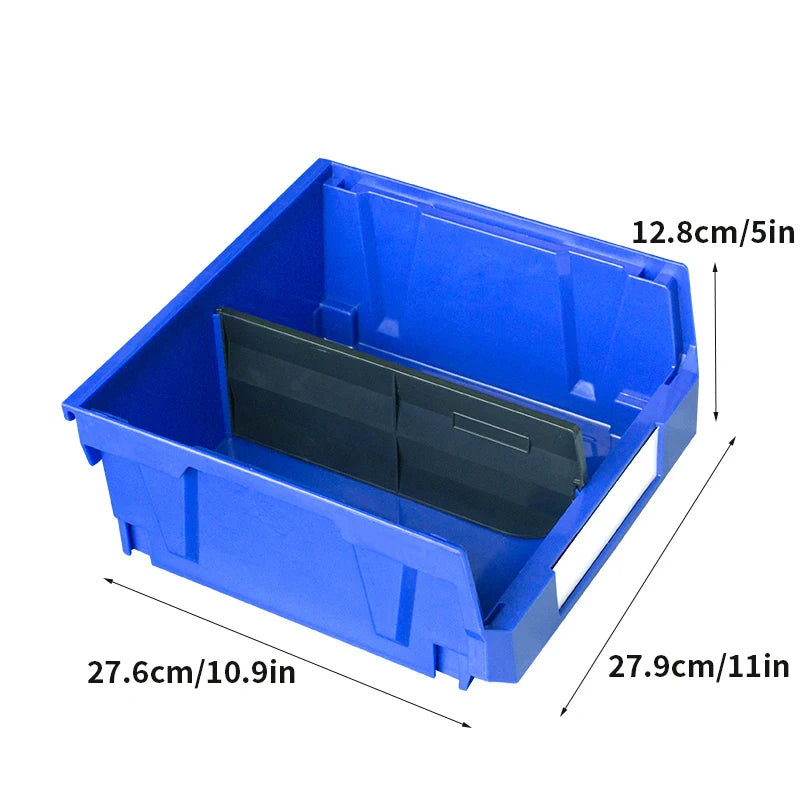 Leadloong V4 Tool Storage Bin 6 Pack Organizer Box