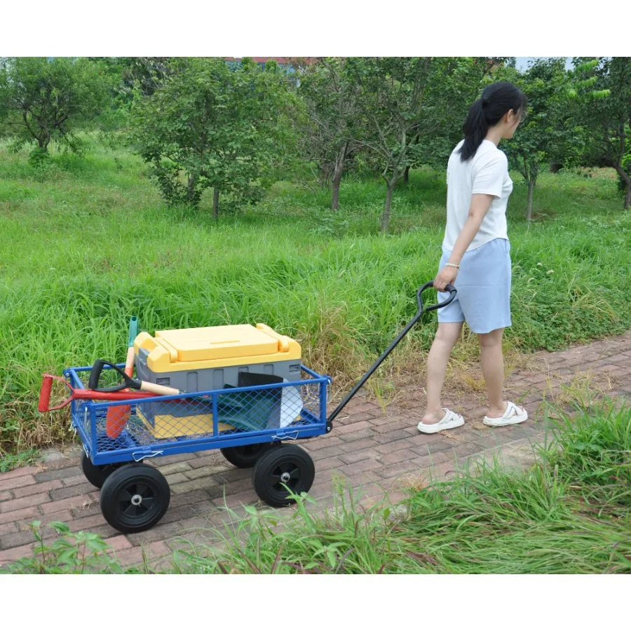 Hign-concerned Tools Cart Wagon For Garden Transport