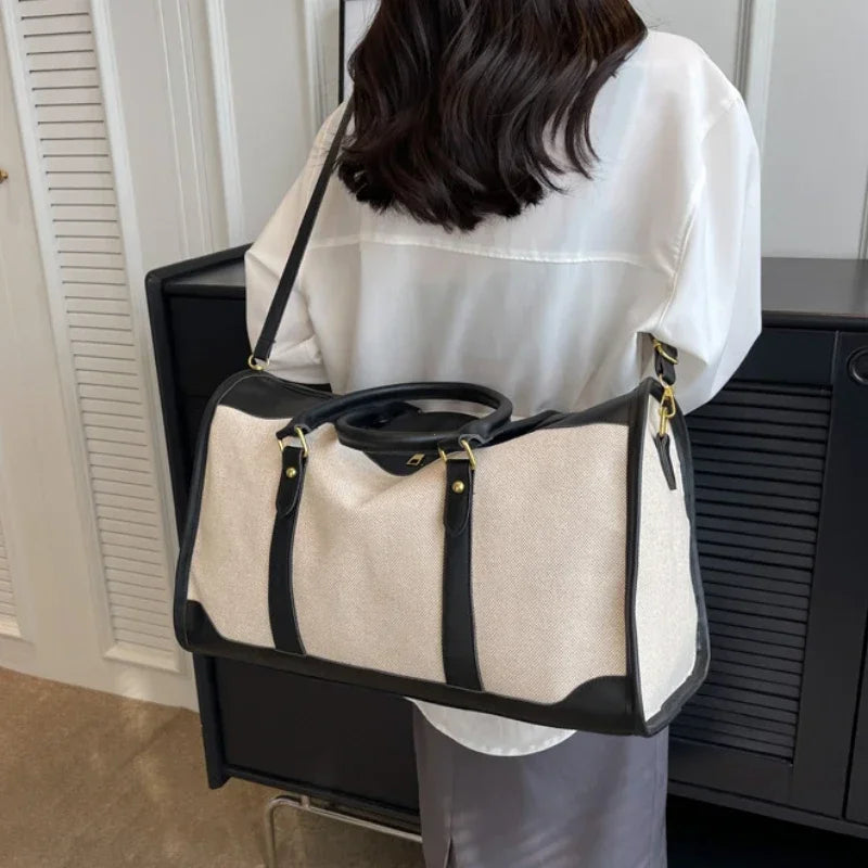 YIYUEQIANLICN Travel Handbag Women Crossbody PU Leather