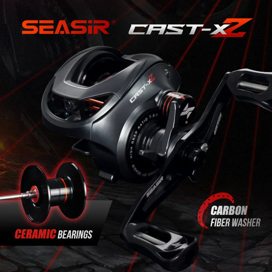SeaSir Cast X2 Baitcasting Reel Hybrid Ceramic Bearing