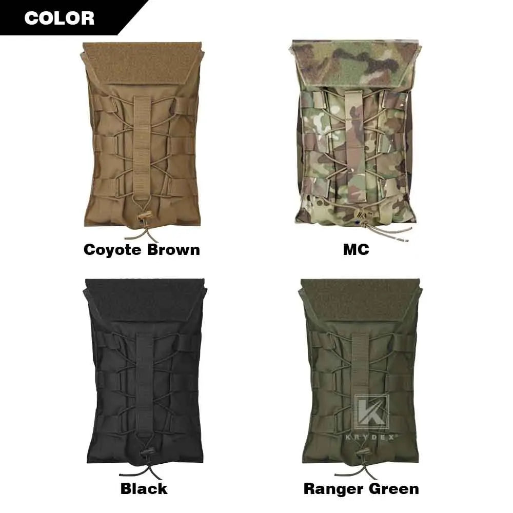 KRYDEX Hydration Carrier MOLLE Pouch Fifty Oz Water Bladder