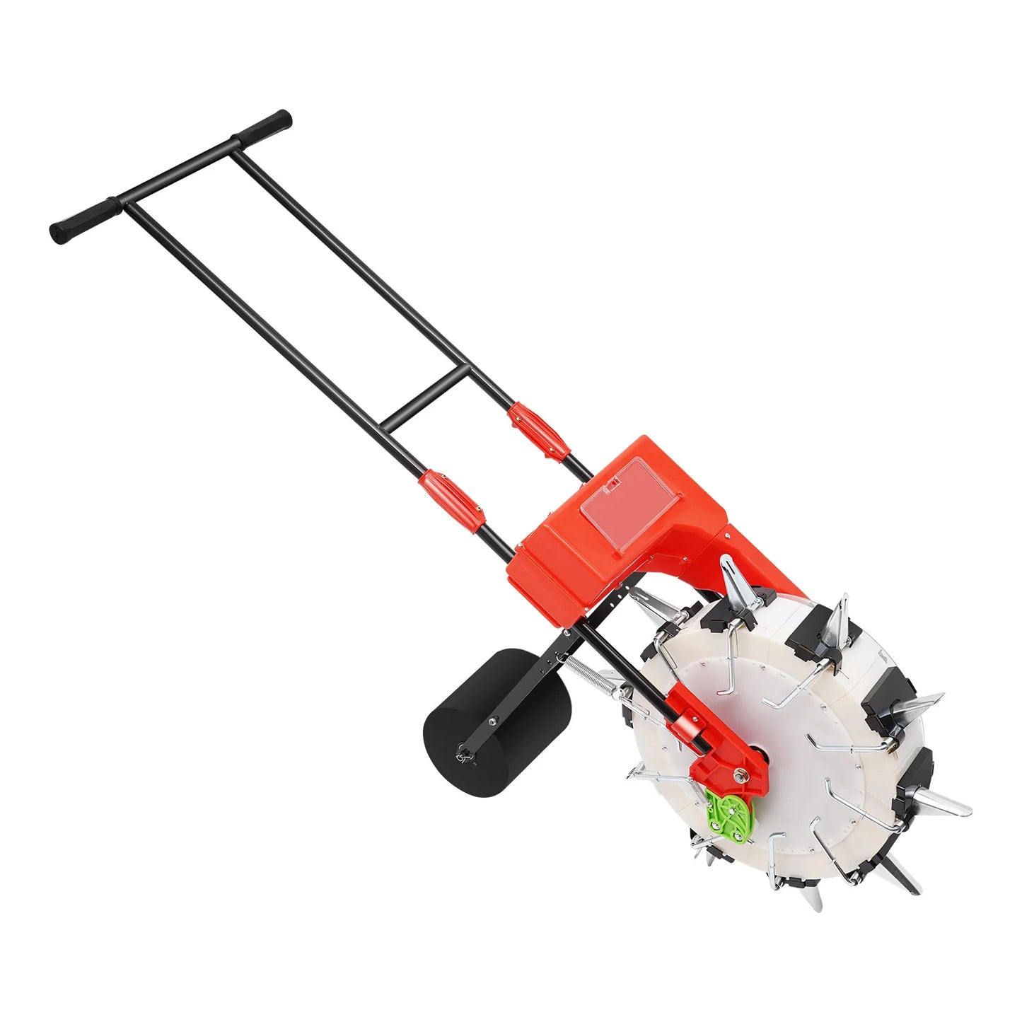 CNCEST Garden Push Seeder Adjustable Sowing Depth Control