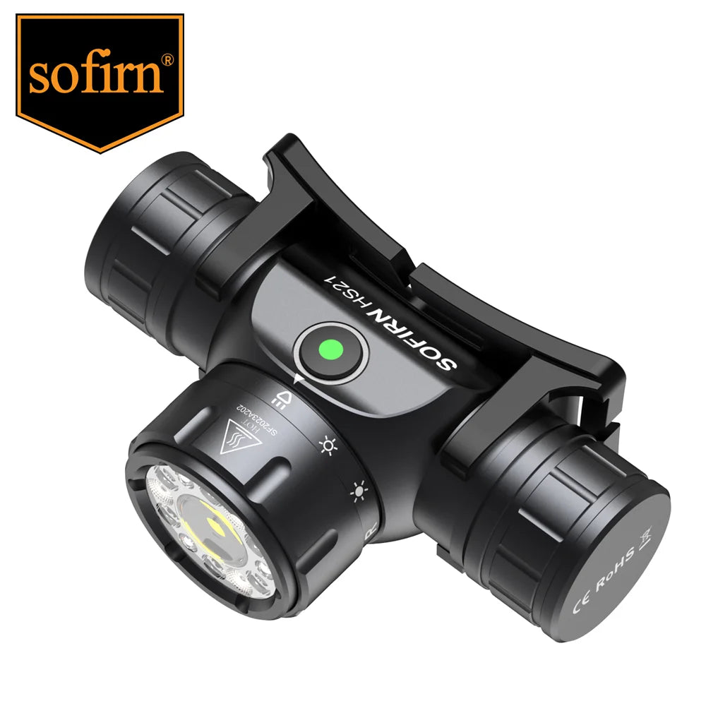 Sofirn HS21 2000 Lumen EDC Headlamp SFT40 Rechargeable