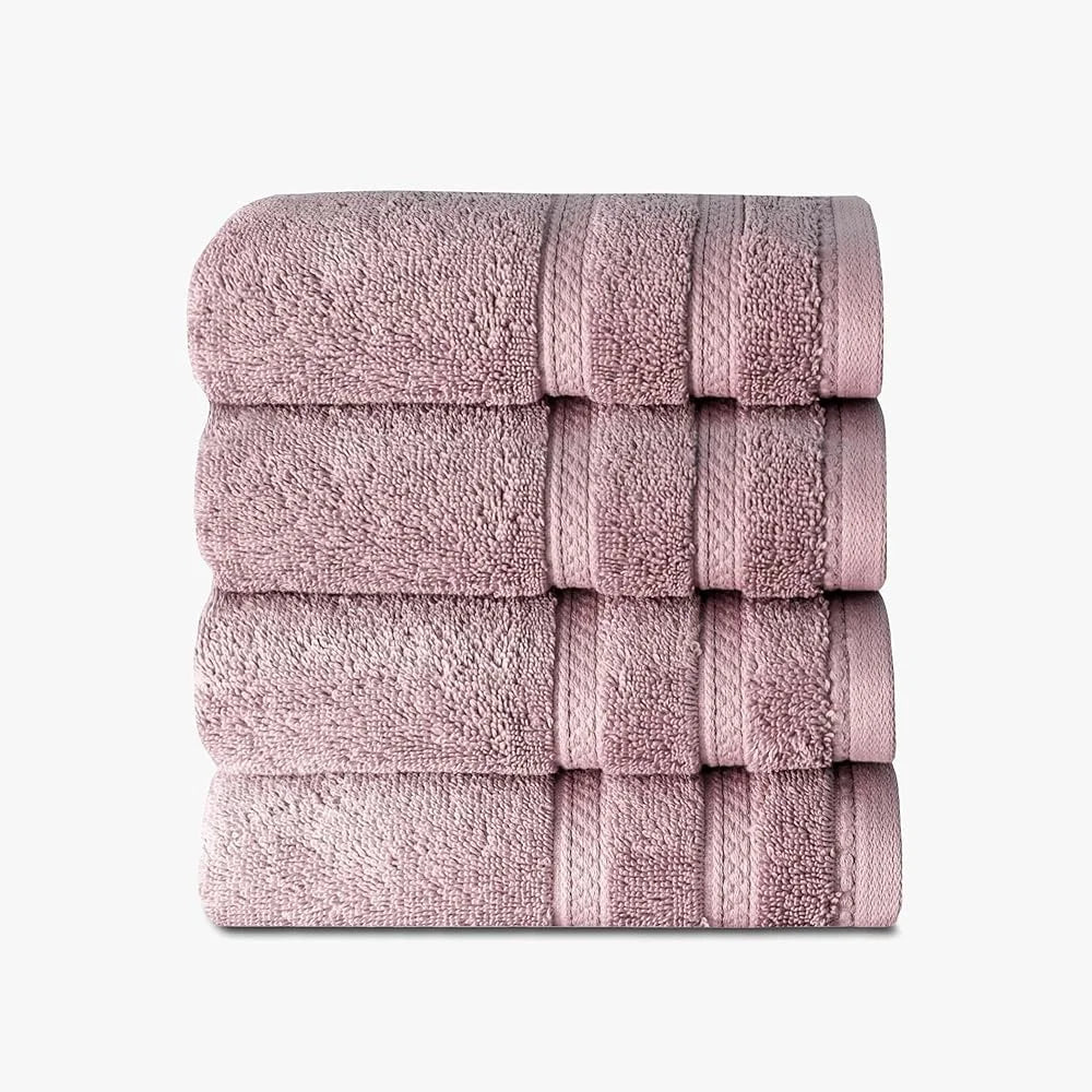 DUTRIEUX Premium Luxurious 100 Cotton Hand Towels Set of 4