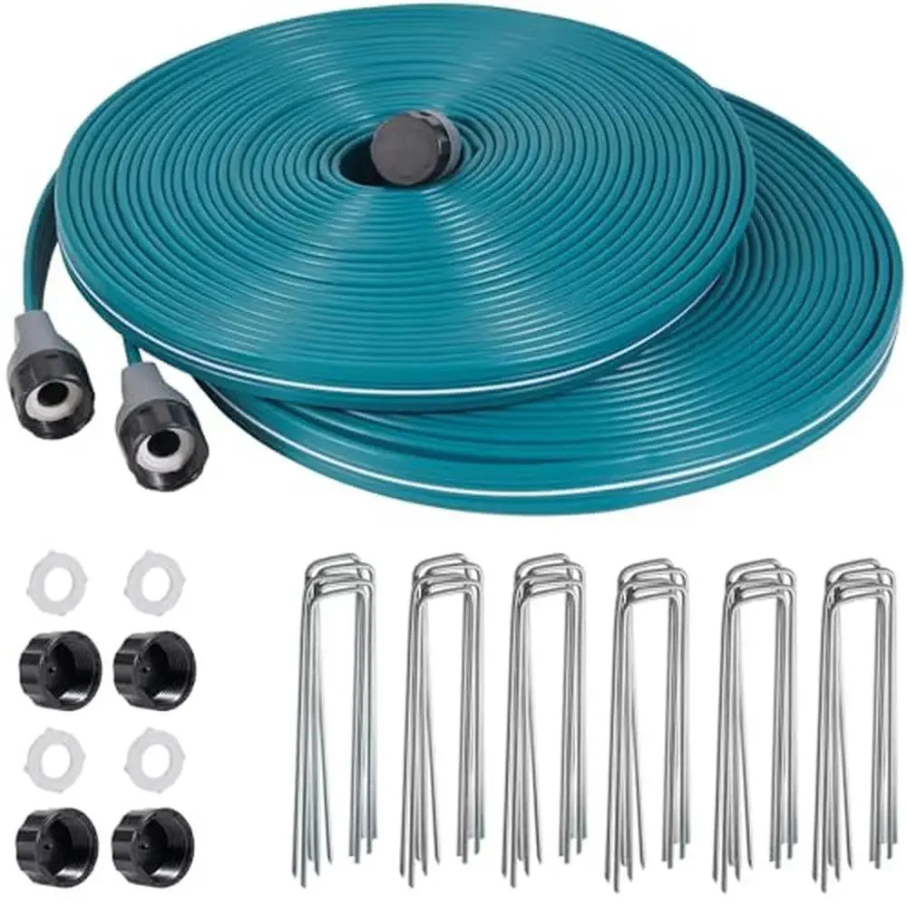 Hign-Concerned Garden Soaker Hose With Stakes for Lawn