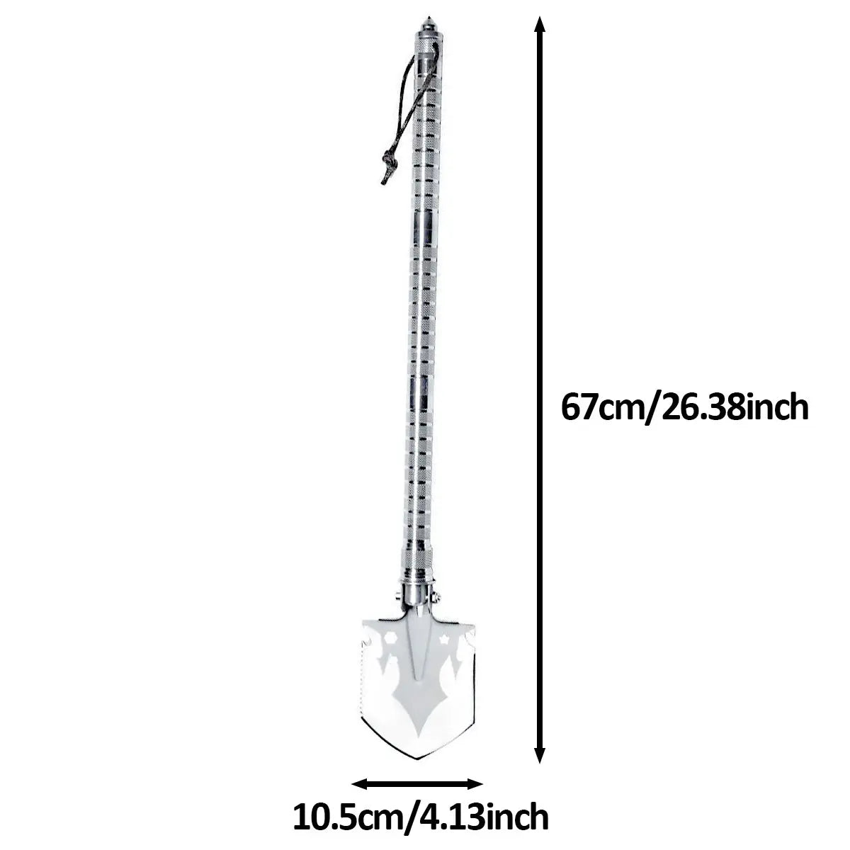 Skywolfeye Foldable Military Shovel For Outdoor Survival Gear