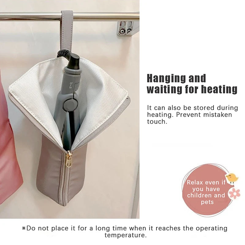 Hebei Zhejiang Heat Resistant Curling Iron Holder Travel Bag