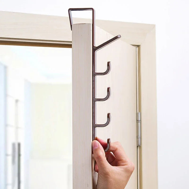 Hign-concerned Over The Door Hanger Rack Organizer Storage