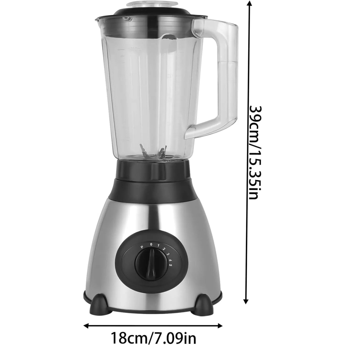 Bymaocar Countertop Food Processor 800W Multifunctional Mixer