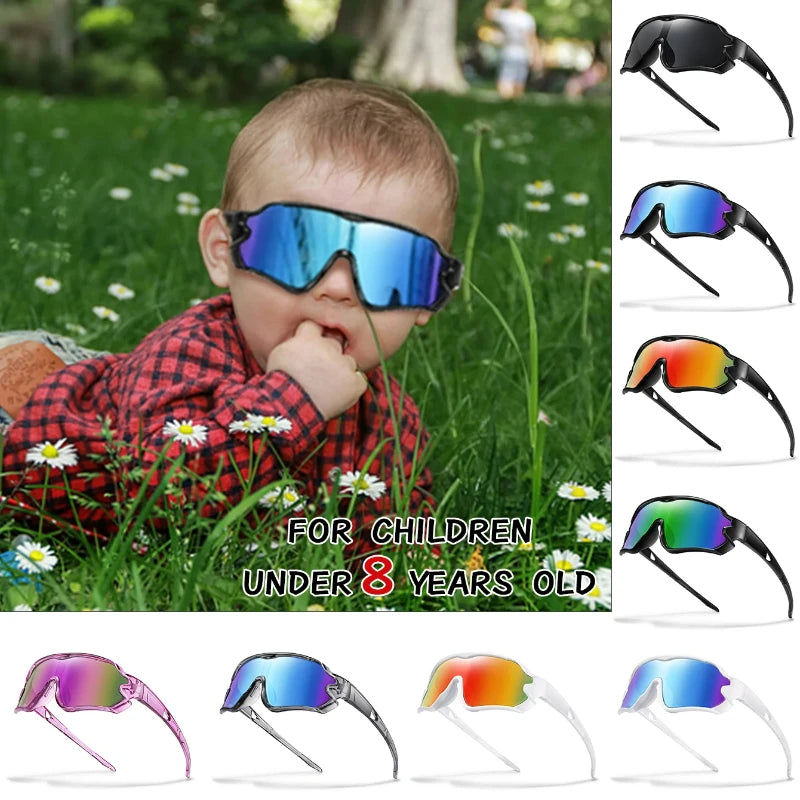 Hign-concerned UV400 Kids Cycling Sunglasses Outdoor