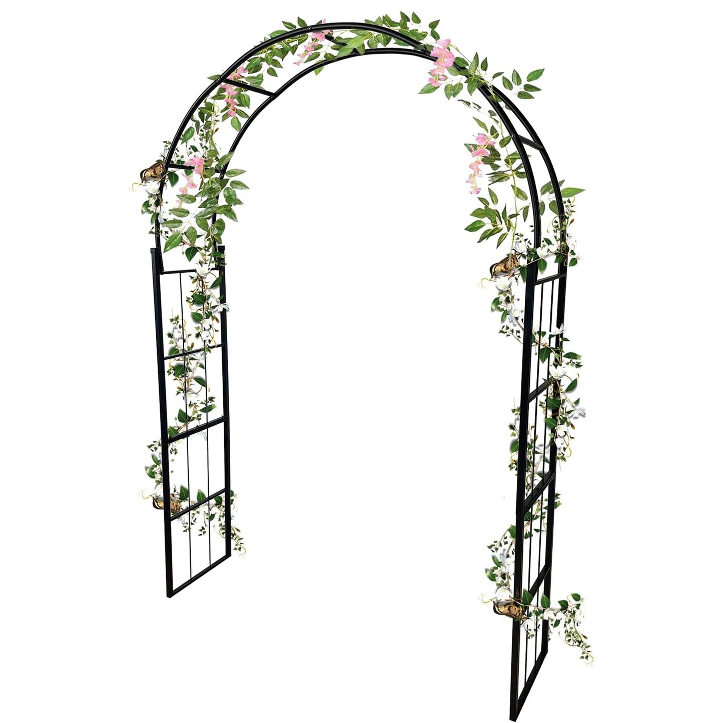 TWISTER.CK Metal Garden Arch For Climbing Plants And Vines