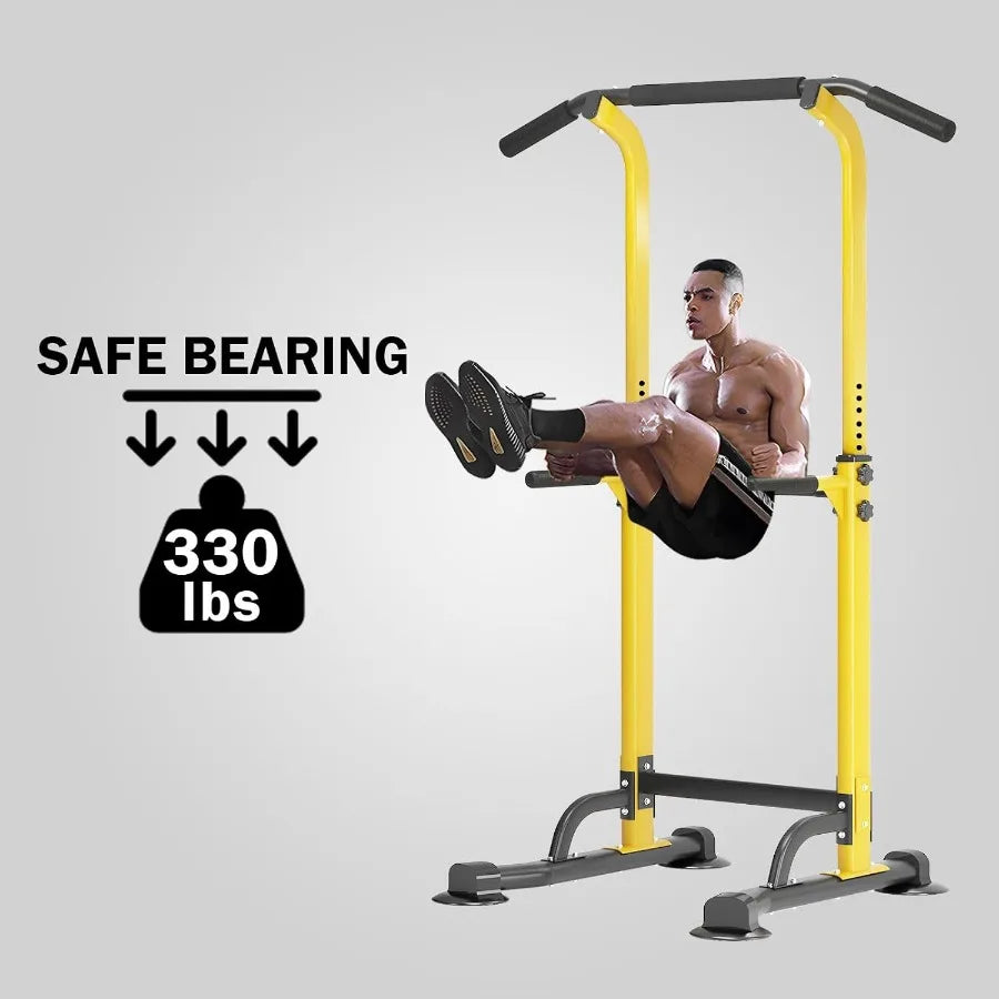 Function Power Tower Dip Station Pull Up Bar Home Gym