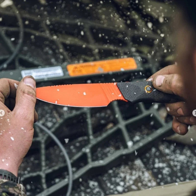 DIY Supplies Raghorn D2 Steel Survival Knife EDC Pocket