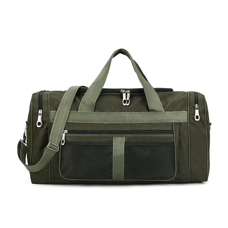 Nylon Travel Duffel Bag Carry On Large Capacity Weekender