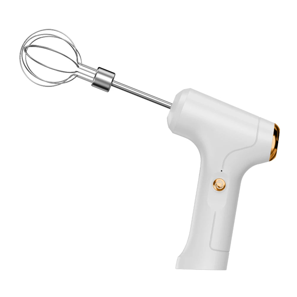 APWIKOGER Handheld Electric Mixer One Touch Speed Control