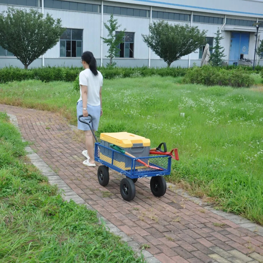 Hign-concerned Tools Cart Wagon For Garden Transport