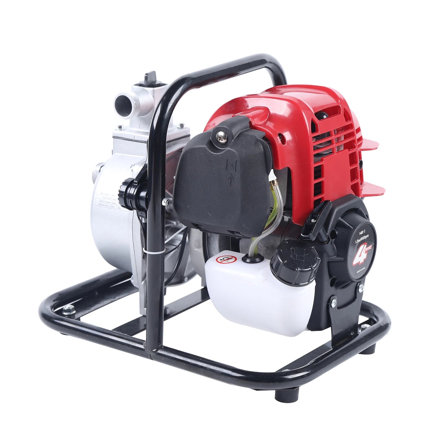 Gasoline Engine Water Transfer Pump Portable Garden Lawn
