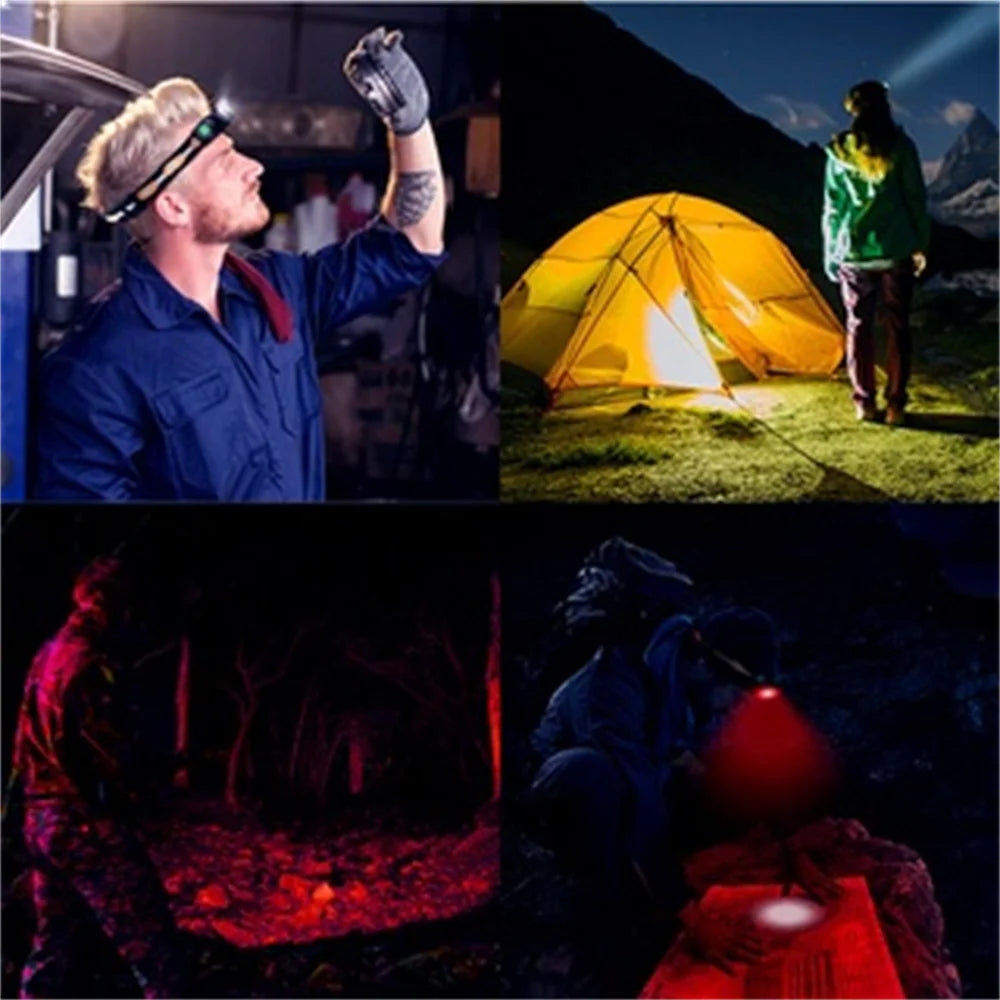Sofirn H25LR LED Rechargeable Headlamp with Bright White Light
