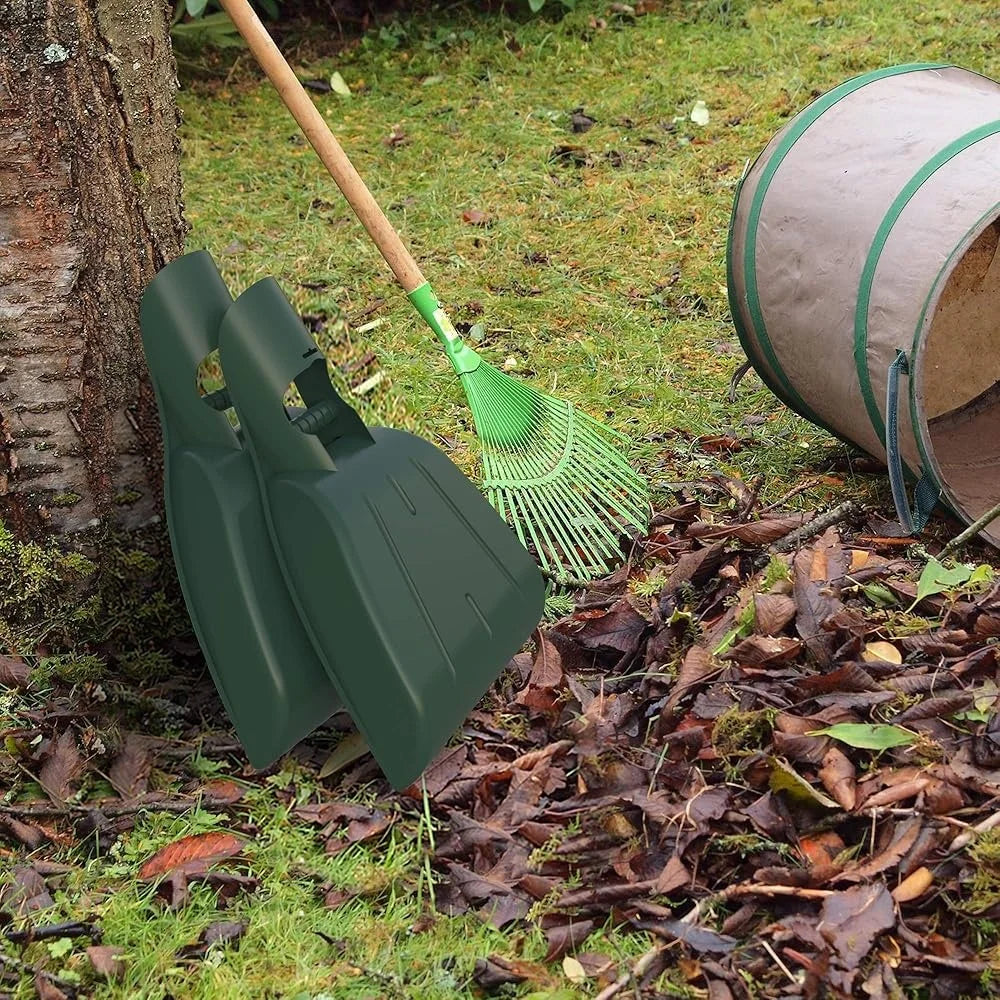 XMSJ Lightweight Leaf Scoops for Easy Leaf Collection
