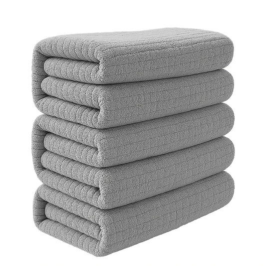 Hotel Cotton Towels Bamboo Fiber Absorbent Luxury Bath Sets