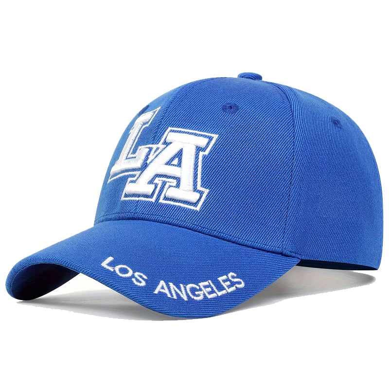 Zhejiang Unisex Los Angeles Letter Embroidery Baseball Cap
