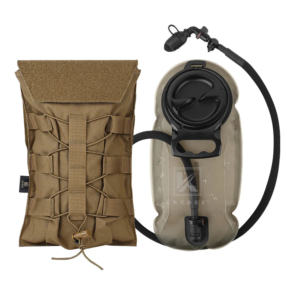 KRYDEX Hydration Carrier MOLLE Pouch Fifty Oz Water Bladder