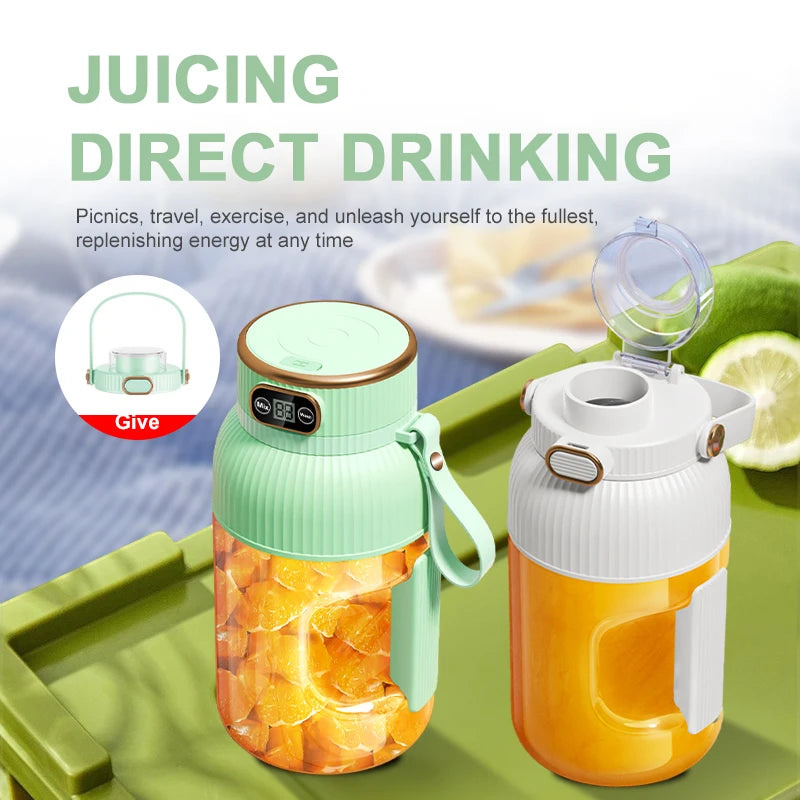 Portable USB Juicer Blender for Fruits and Smoothies