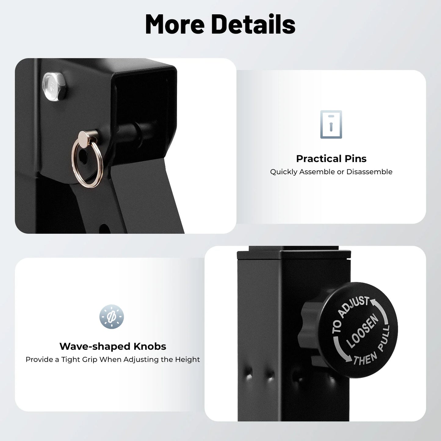 Folded Power Tower Pull Up Bar Dip Station Home Gym