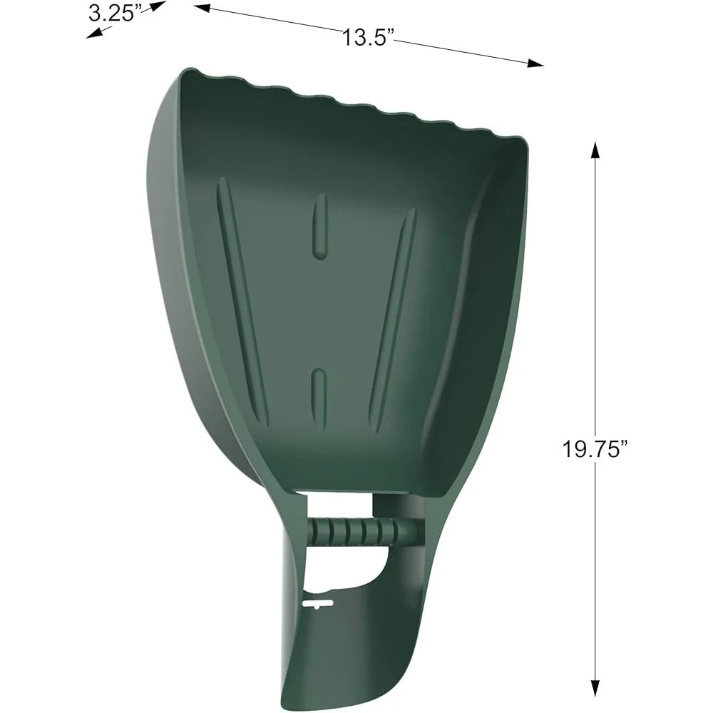 XMSJ Lightweight Leaf Scoops for Easy Leaf Collection