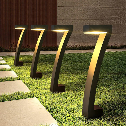 KPSTEK Solar Pathway Lights Outdoor Garden 12 Hour Auto On