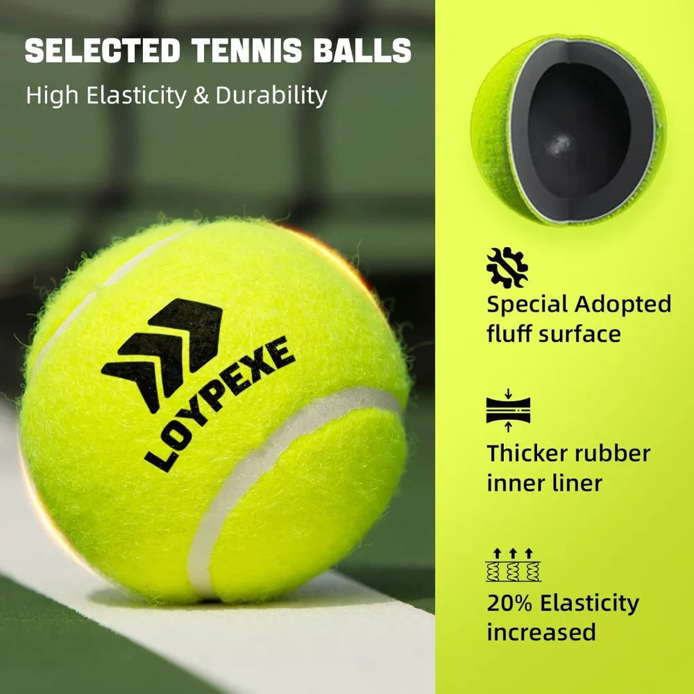 TEZEWA Tennis Practice Rebounder Set String Trainer