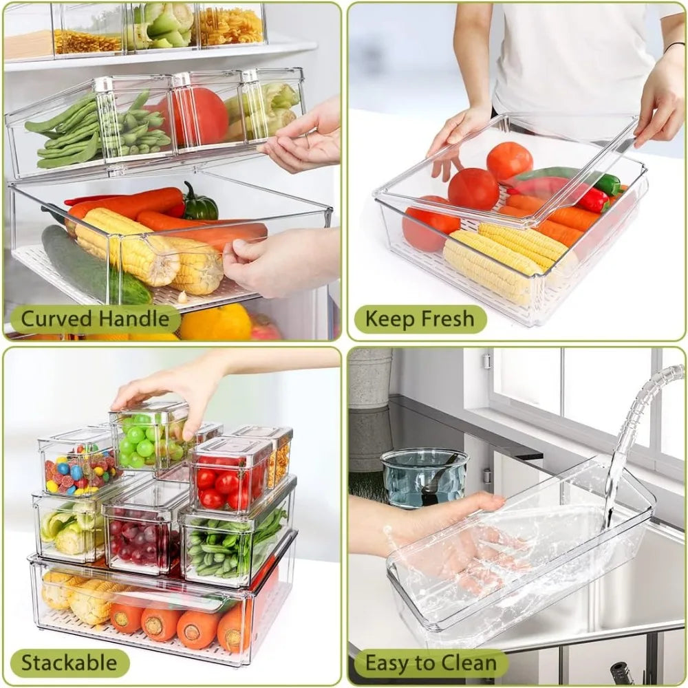 Zhejiang Pantry Organizer Bins With Lids Clear Plastic Bins